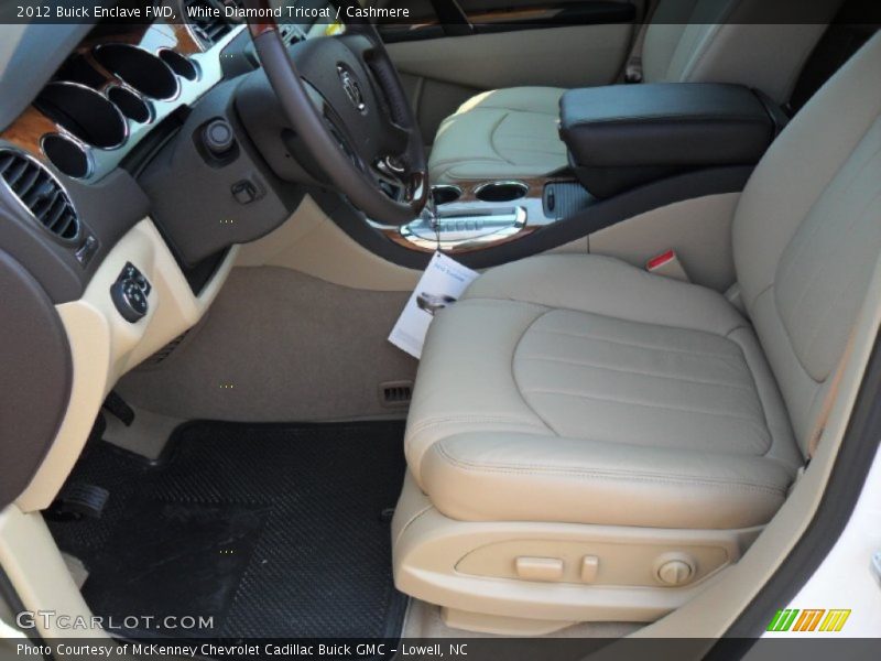 White Diamond Tricoat / Cashmere 2012 Buick Enclave FWD
