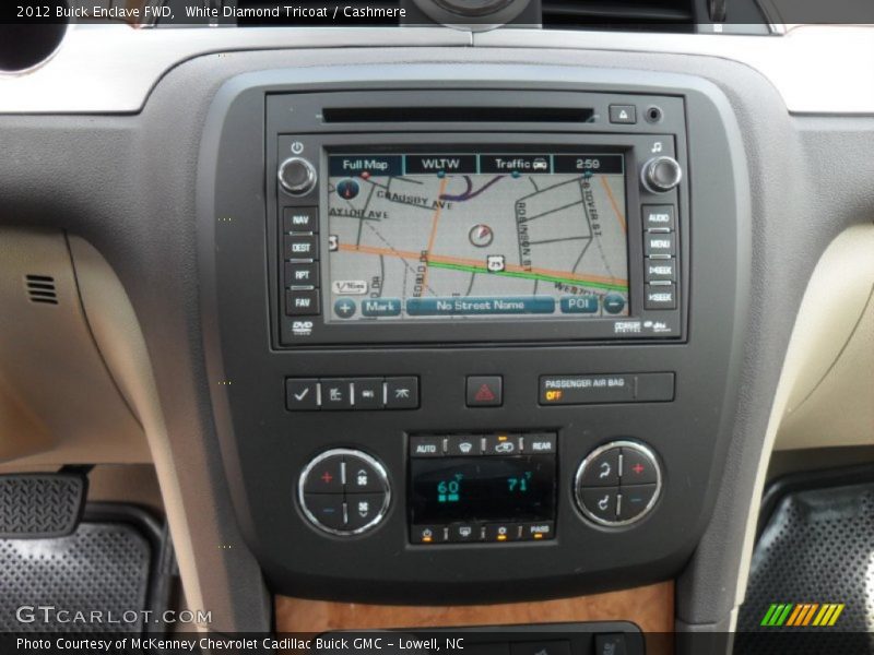 White Diamond Tricoat / Cashmere 2012 Buick Enclave FWD