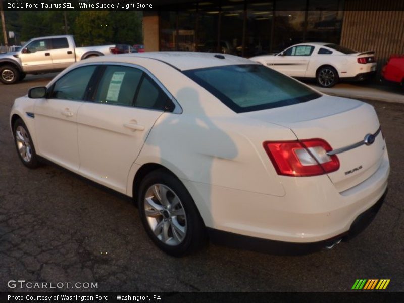 White Suede / Light Stone 2011 Ford Taurus SEL