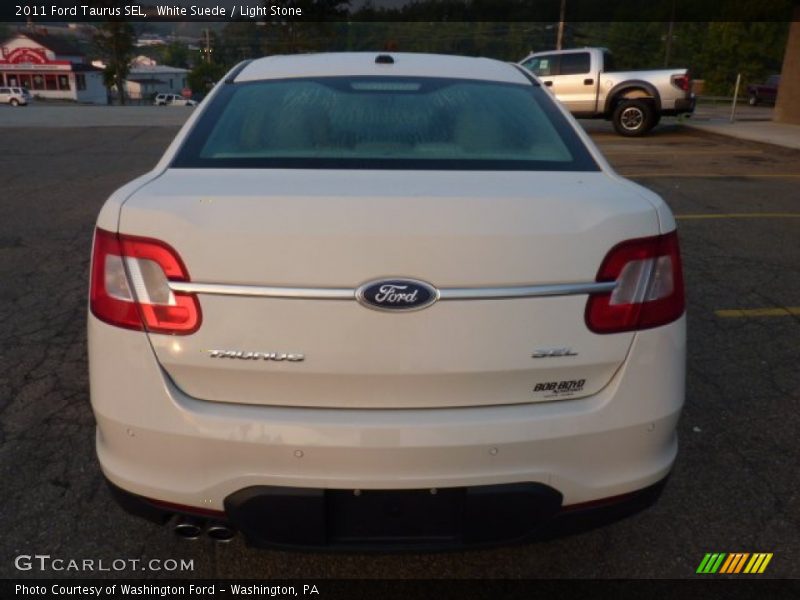 White Suede / Light Stone 2011 Ford Taurus SEL