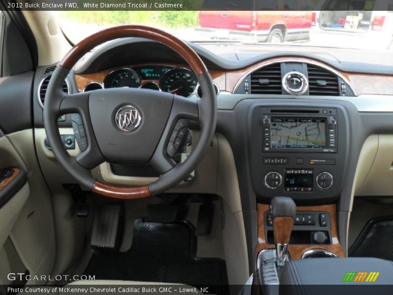 Dashboard of 2012 Enclave FWD