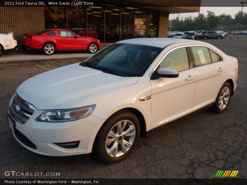 White Suede / Light Stone 2011 Ford Taurus SEL