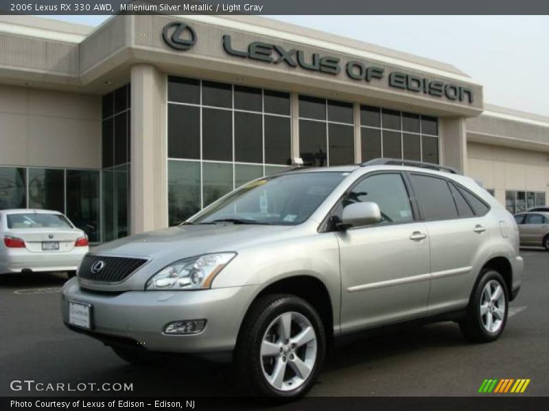 Millenium Silver Metallic / Light Gray 2006 Lexus RX 330 AWD