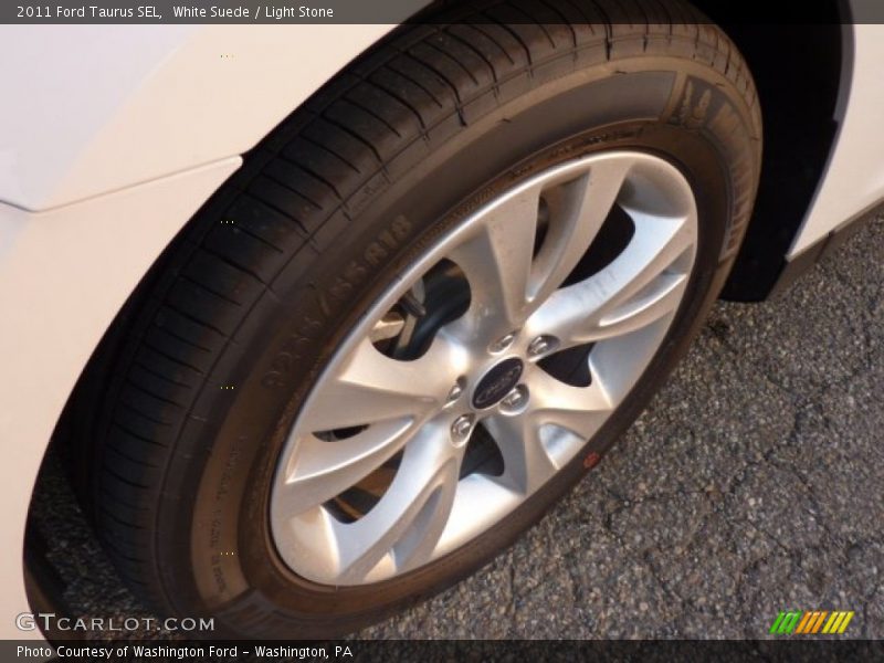 White Suede / Light Stone 2011 Ford Taurus SEL