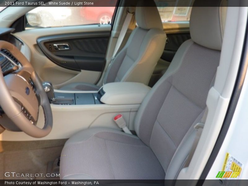 White Suede / Light Stone 2011 Ford Taurus SEL