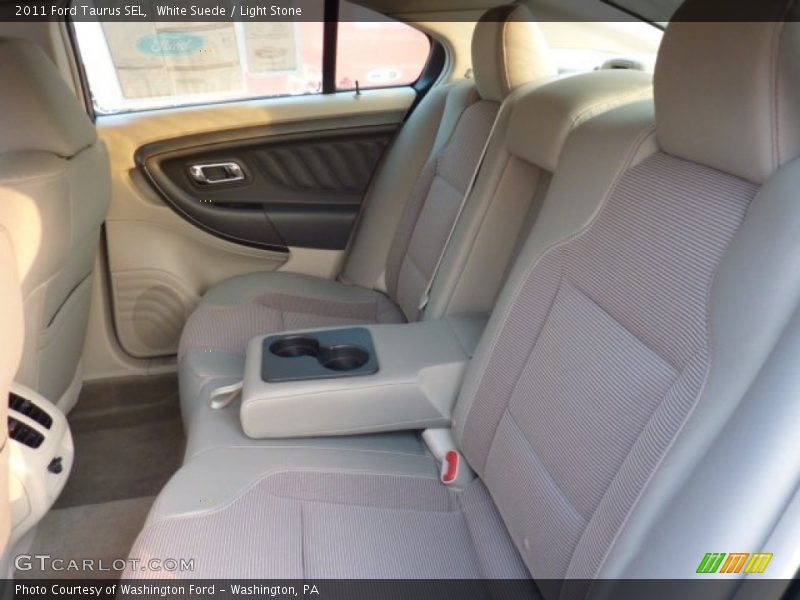 White Suede / Light Stone 2011 Ford Taurus SEL
