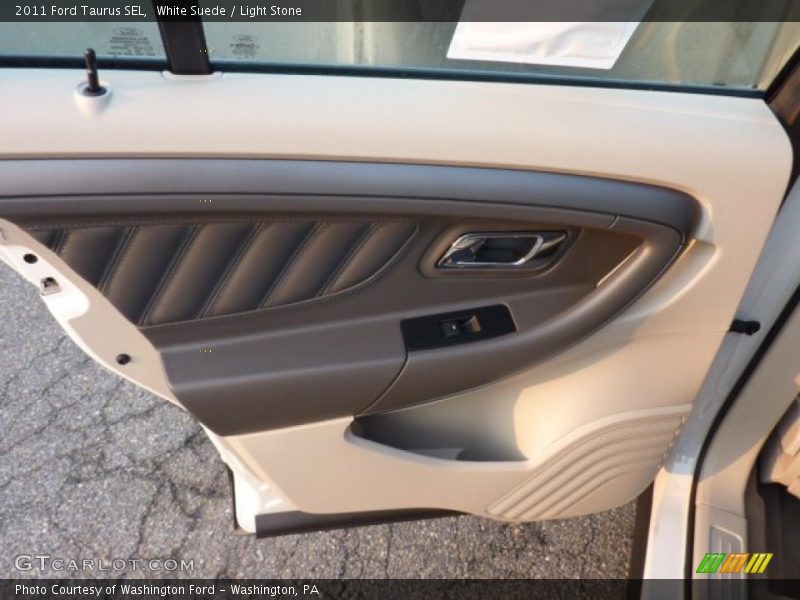White Suede / Light Stone 2011 Ford Taurus SEL