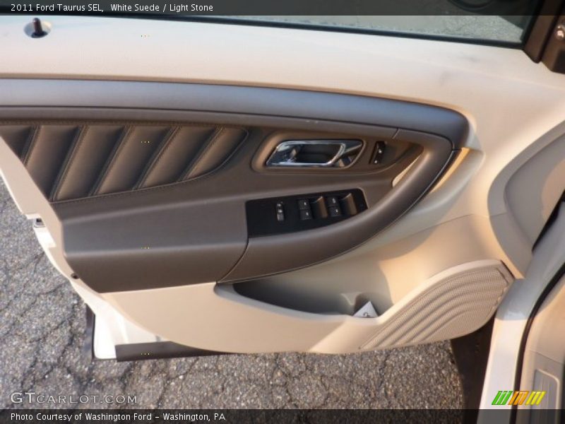 White Suede / Light Stone 2011 Ford Taurus SEL