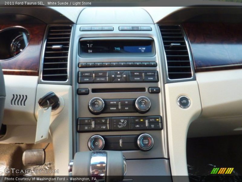 White Suede / Light Stone 2011 Ford Taurus SEL