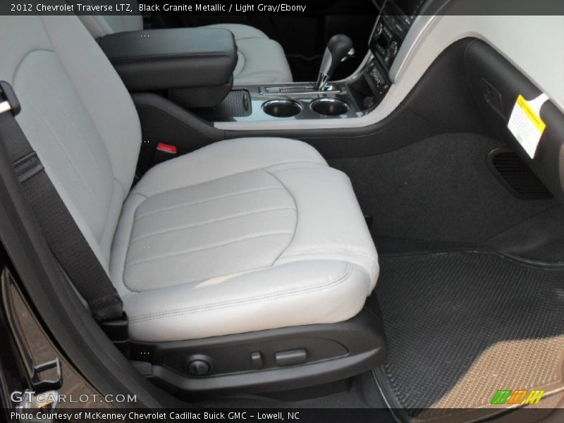 Black Granite Metallic / Light Gray/Ebony 2012 Chevrolet Traverse LTZ