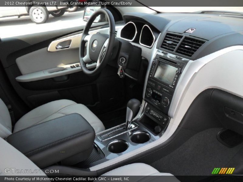 Black Granite Metallic / Light Gray/Ebony 2012 Chevrolet Traverse LTZ