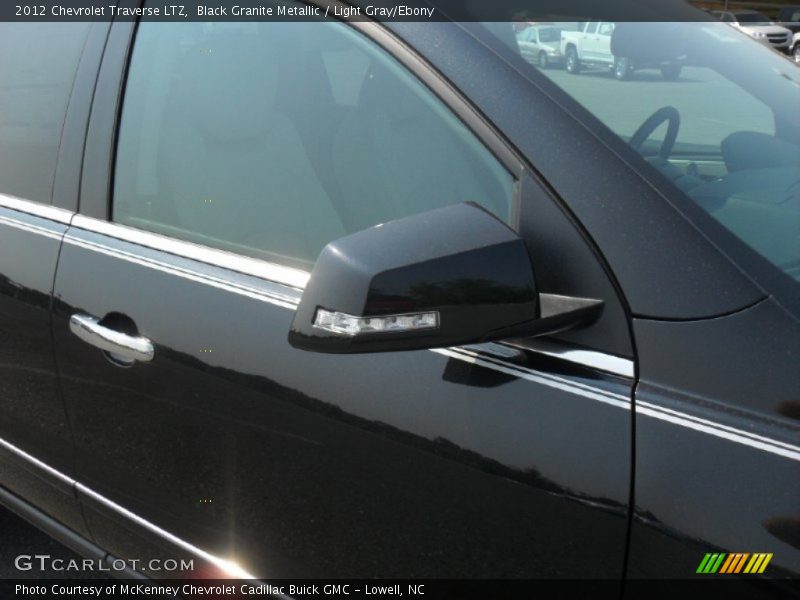 Black Granite Metallic / Light Gray/Ebony 2012 Chevrolet Traverse LTZ