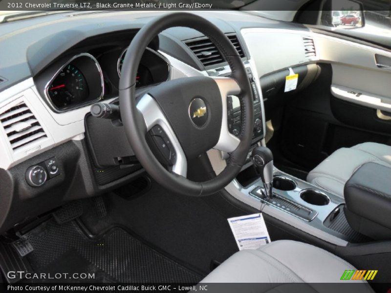Light Gray/Ebony Interior - 2012 Traverse LTZ 