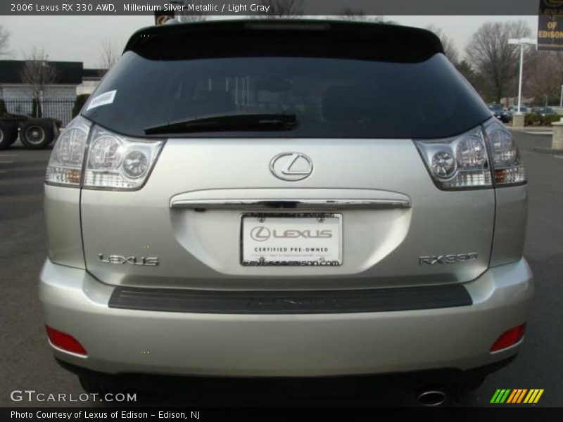 Millenium Silver Metallic / Light Gray 2006 Lexus RX 330 AWD