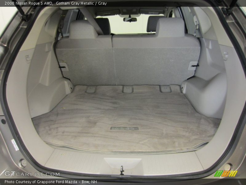 Gotham Gray Metallic / Gray 2008 Nissan Rogue S AWD