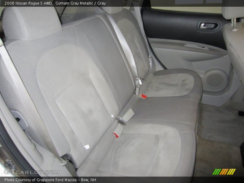 Gotham Gray Metallic / Gray 2008 Nissan Rogue S AWD
