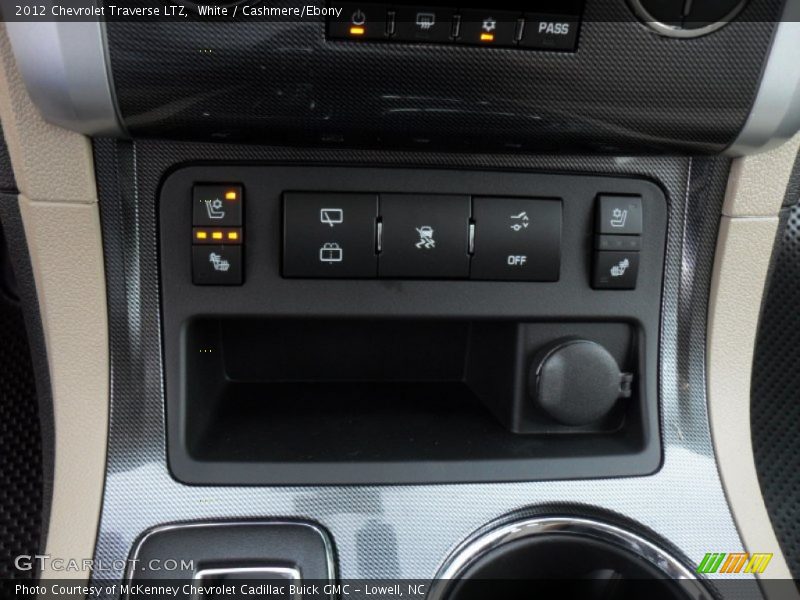 Controls of 2012 Traverse LTZ