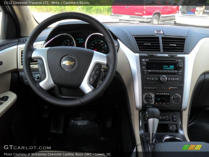 Dashboard of 2012 Traverse LTZ