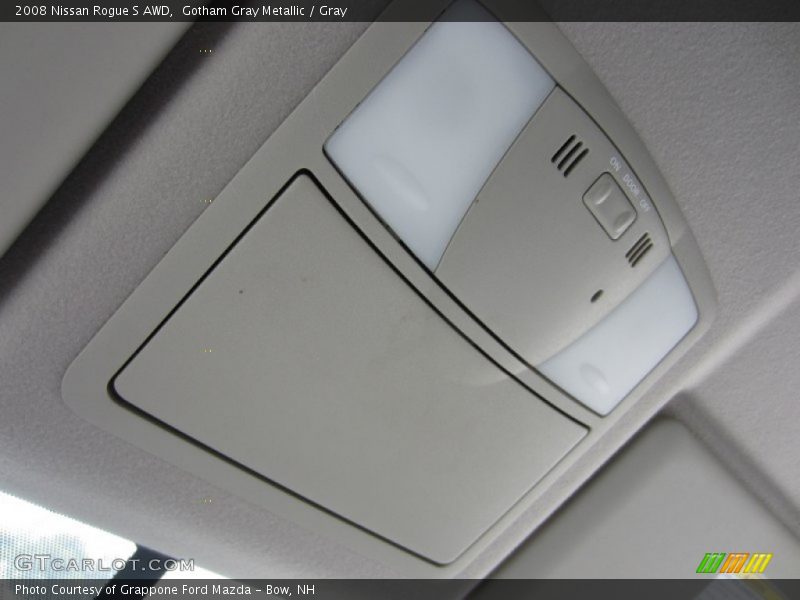 Gotham Gray Metallic / Gray 2008 Nissan Rogue S AWD
