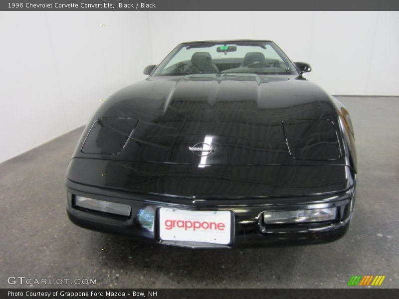 Black / Black 1996 Chevrolet Corvette Convertible