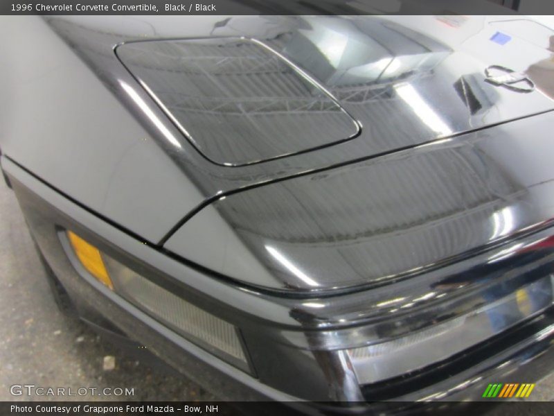 Black / Black 1996 Chevrolet Corvette Convertible