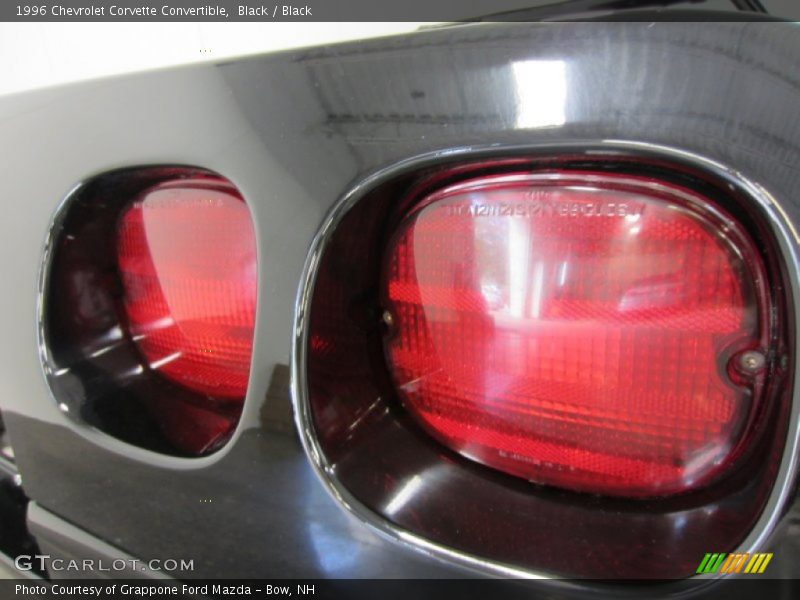 Black / Black 1996 Chevrolet Corvette Convertible