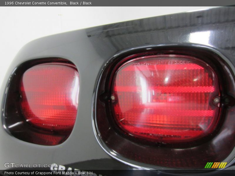 Black / Black 1996 Chevrolet Corvette Convertible
