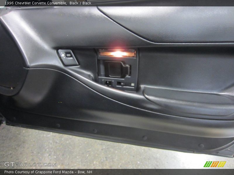 Black / Black 1996 Chevrolet Corvette Convertible