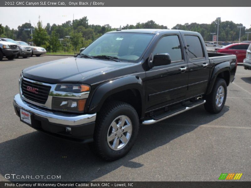 Onyx Black / Ebony 2012 GMC Canyon SLE Crew Cab