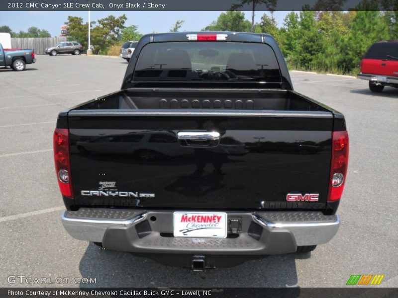 Onyx Black / Ebony 2012 GMC Canyon SLE Crew Cab