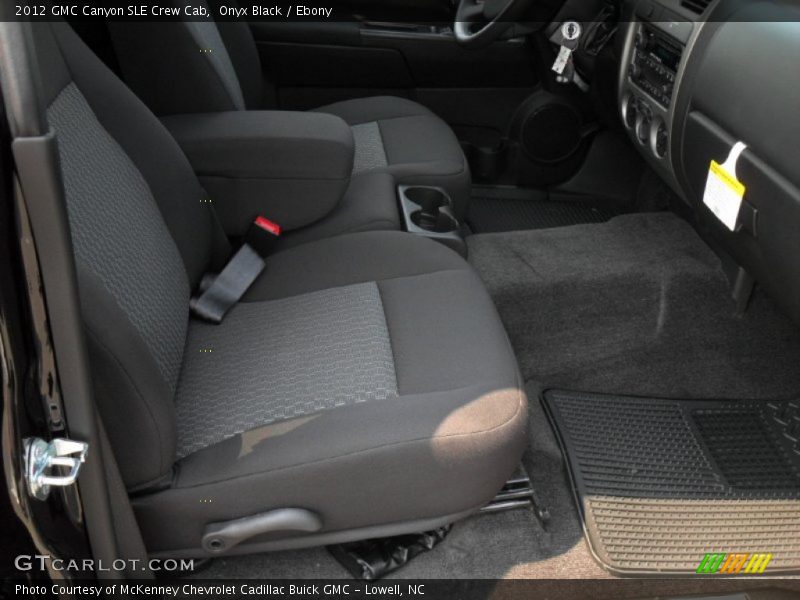 Onyx Black / Ebony 2012 GMC Canyon SLE Crew Cab