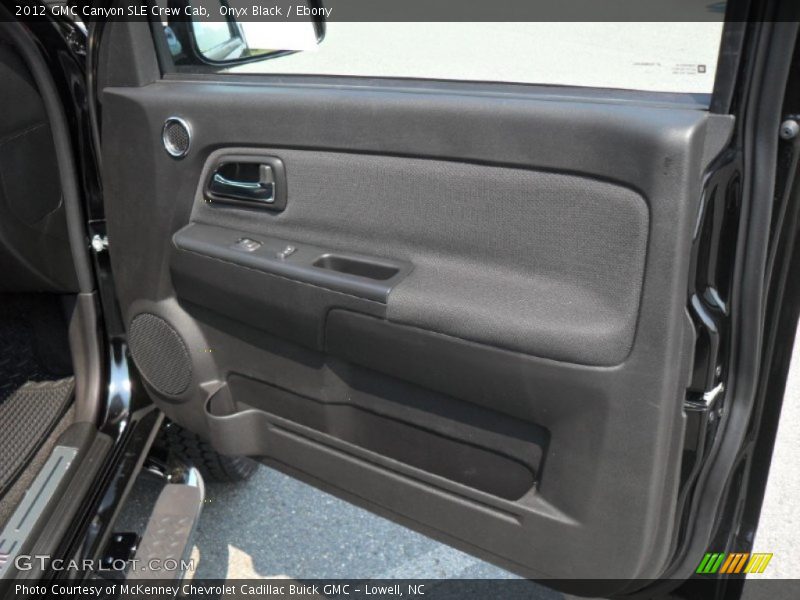 Onyx Black / Ebony 2012 GMC Canyon SLE Crew Cab