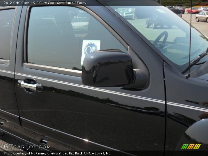 Onyx Black / Ebony 2012 GMC Canyon SLE Crew Cab