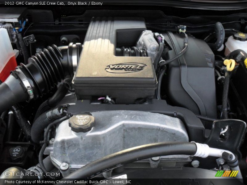 Onyx Black / Ebony 2012 GMC Canyon SLE Crew Cab