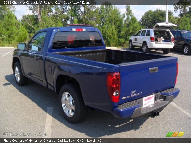Deep Navy / Ebony 2012 Chevrolet Colorado LT Regular Cab