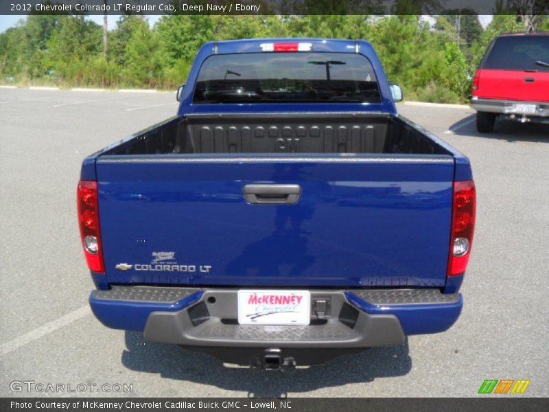 Deep Navy / Ebony 2012 Chevrolet Colorado LT Regular Cab