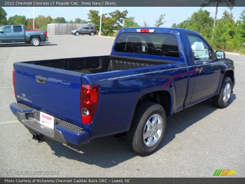 Deep Navy / Ebony 2012 Chevrolet Colorado LT Regular Cab