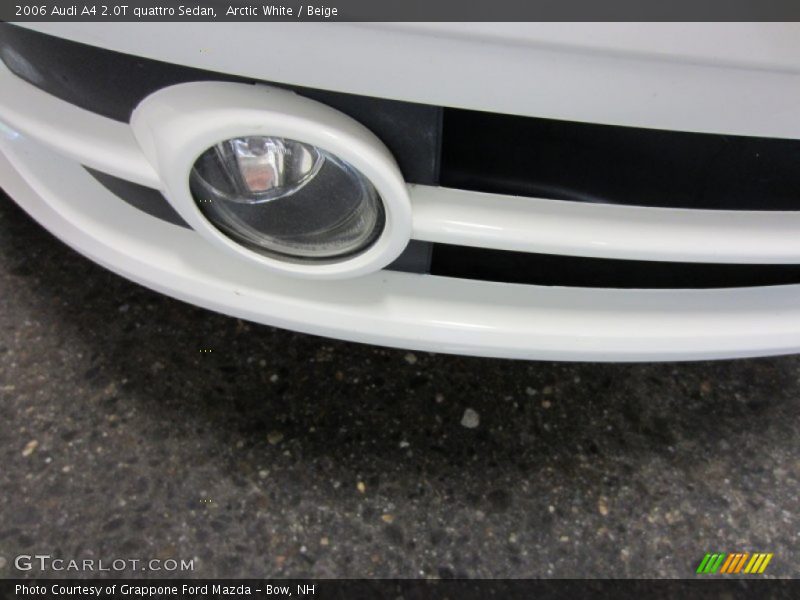 Arctic White / Beige 2006 Audi A4 2.0T quattro Sedan