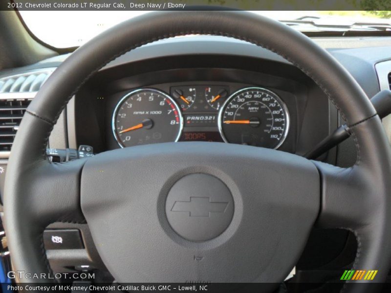 Deep Navy / Ebony 2012 Chevrolet Colorado LT Regular Cab