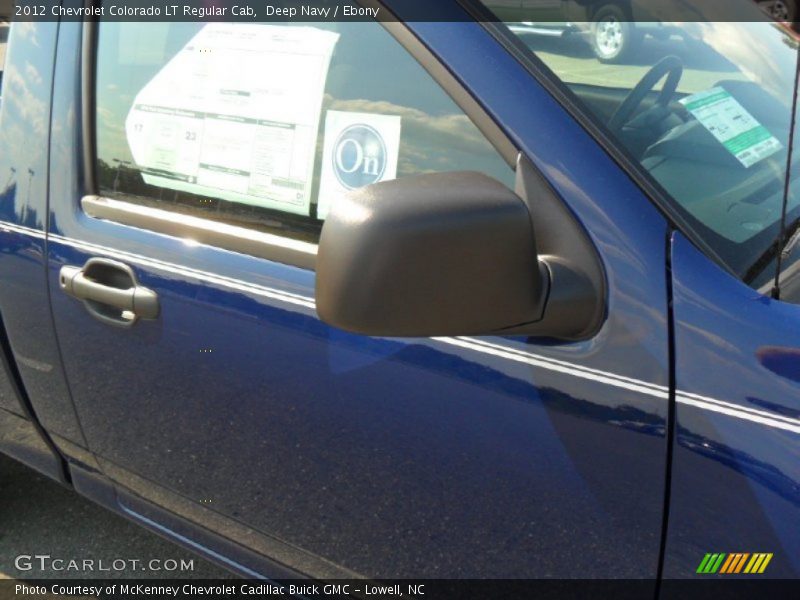 Deep Navy / Ebony 2012 Chevrolet Colorado LT Regular Cab