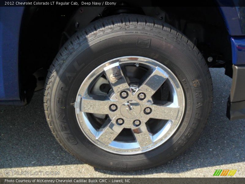 Deep Navy / Ebony 2012 Chevrolet Colorado LT Regular Cab