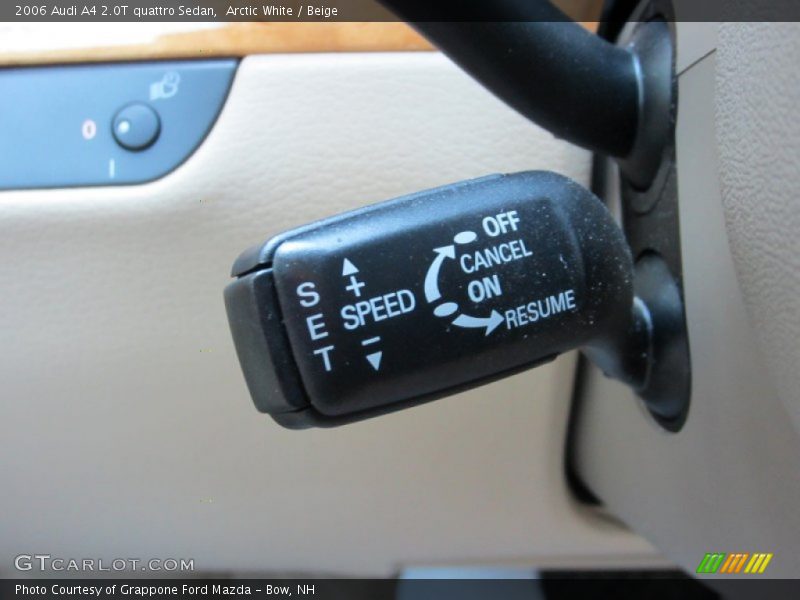 Arctic White / Beige 2006 Audi A4 2.0T quattro Sedan
