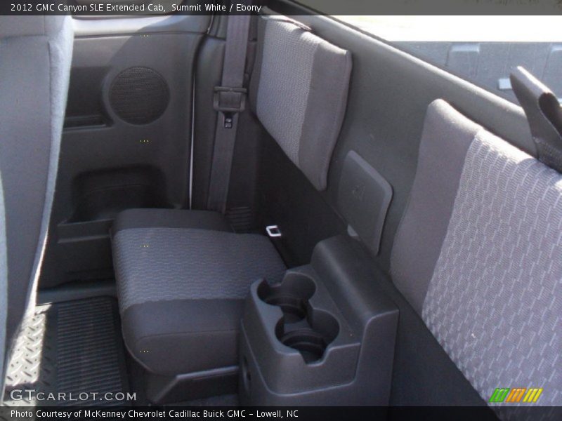 Summit White / Ebony 2012 GMC Canyon SLE Extended Cab
