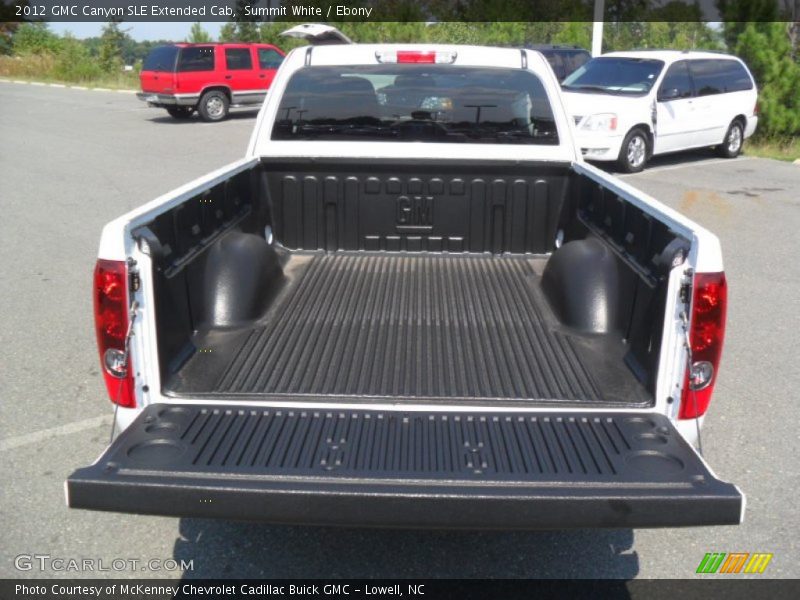 Summit White / Ebony 2012 GMC Canyon SLE Extended Cab