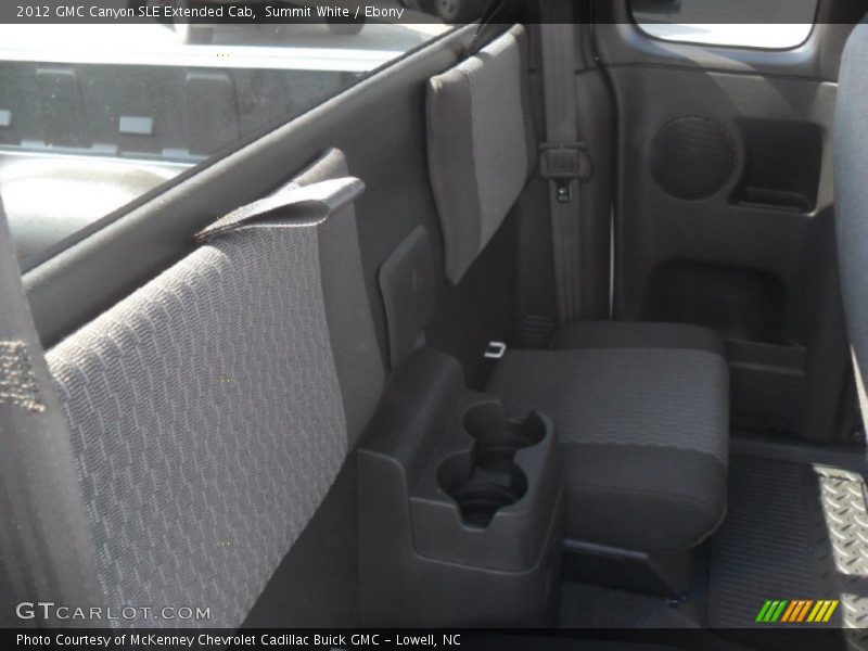 Summit White / Ebony 2012 GMC Canyon SLE Extended Cab