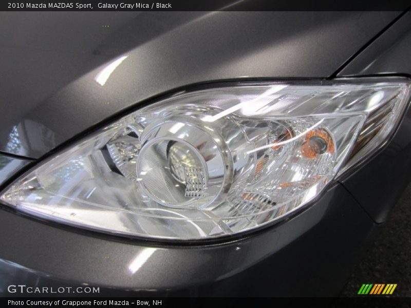 Galaxy Gray Mica / Black 2010 Mazda MAZDA5 Sport