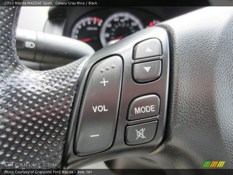 Controls of 2010 MAZDA5 Sport
