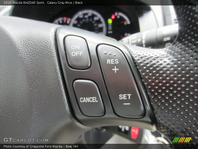 Controls of 2010 MAZDA5 Sport