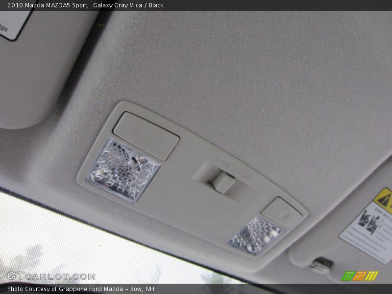 Galaxy Gray Mica / Black 2010 Mazda MAZDA5 Sport