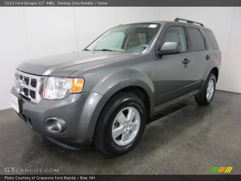 Sterling Grey Metallic / Stone 2010 Ford Escape XLT 4WD